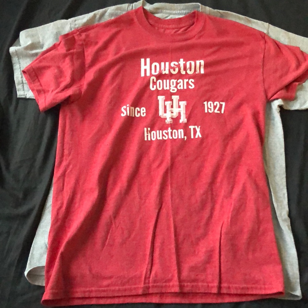 Bundle of university of Houston shirts UH cougars